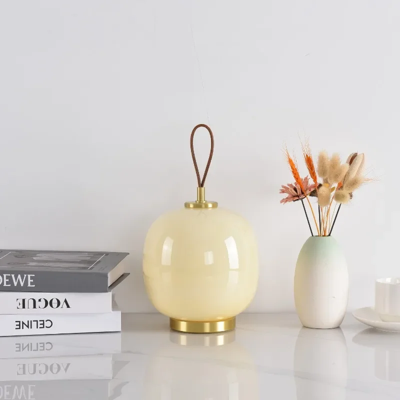 【Mais vendido】VL45 portátil lâmpada de mesa de carregamento sem fio bar cama e café da manhã sala de estar quarto sala de jantar decoração de cabeceira