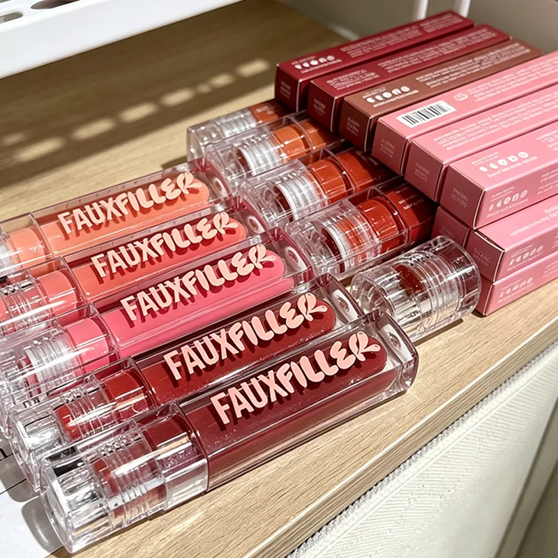 Fashion 4 Color Pink Blush Filter Blurring Blushlighters Palette Airbrush Matte Pressed Setting Powder Soft Glow Liquid Blusher