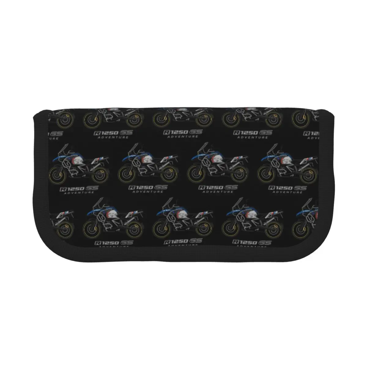 Motorcycle Rallye GS 1250 Adventure Pencil Cases for Student Gifts Pen Box Pencil Bag Large Storage Pencil Pouch Pen Holder