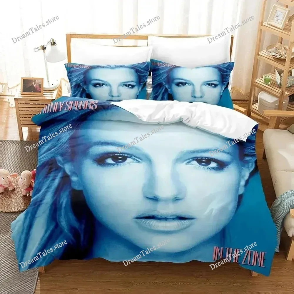 Singer Britney Bedding Set Duvet Cover 3d Bedding Fashion Design Decoration King Duvet Cover Set Double Bed Set Bedding Sets741