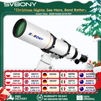 Svbony SV503 Astro telescope 70/80/102ED Extra Low Dispersion Achromatic Refractor OTA For Exceptional Viewing Astrophotography