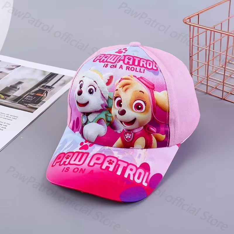 New Paw Patrol Baseball Cap Cartoon Character Outdoor Sports Toy Hat Cute Comfortable Sunscreen Mesh Caps Children\'s Party Gift