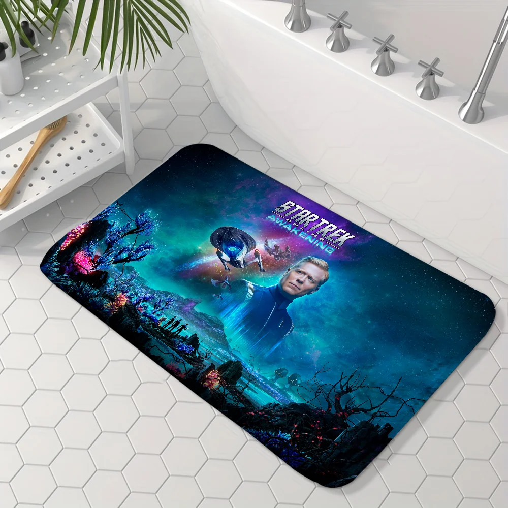 1PC S-Star T-Trek Online Floor Mat Door Mat For Bathroom Kitchen Long Corridor Carpet Non-Slip Living Room Rug Home Decor