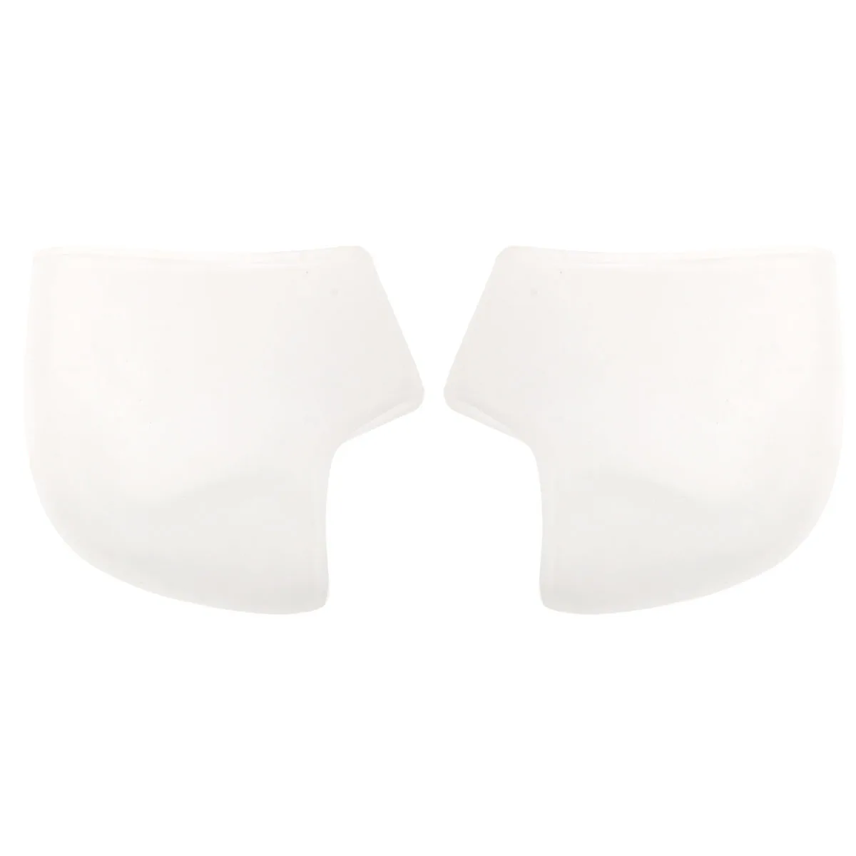 

2 Pcs Heel Socks Gel Silicone Comfortable Foot Skin Care Protector Men and Women