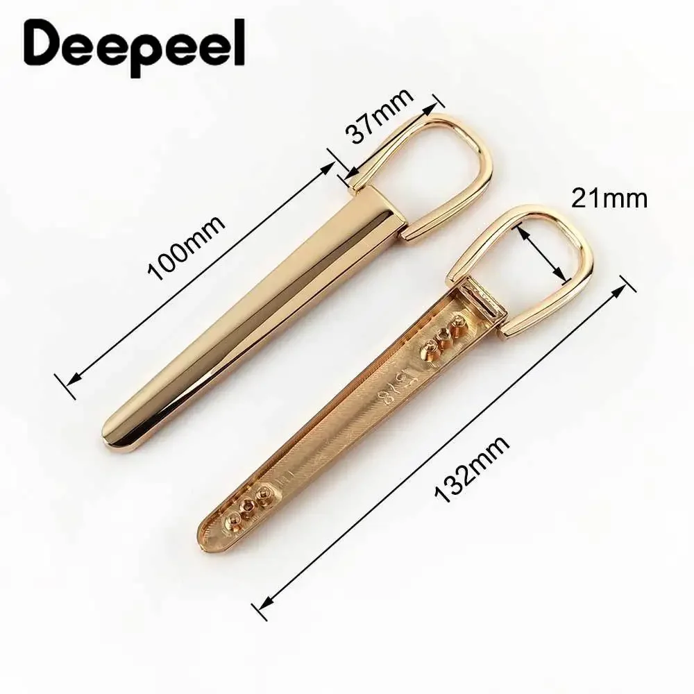 2/4/10Pcs Deepeel Fashion Bags Handles Strap Metal Buckles Handbag Decor Buckle Bag Hanger Connector DIY Hardware Accessories