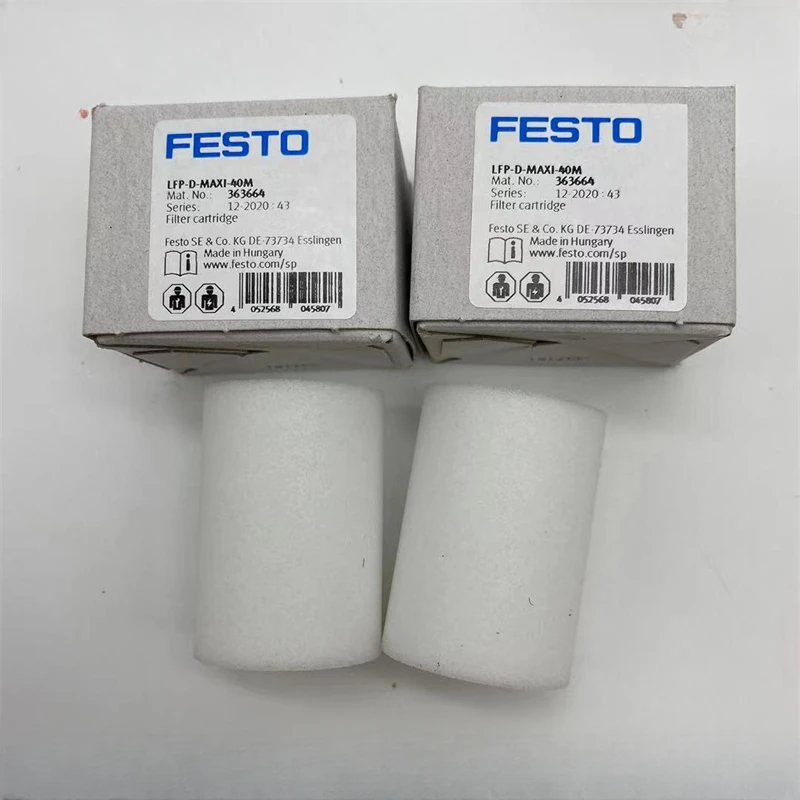 

FESTO MAXI Series Air Source Filter Element LFP-D-MAXI-40M 363664