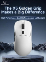 MOTOSPEED X5 Dual-Mode 2.4g Wireless Esports Game Mouse High Performance Paw3395 Lightweight With Charging Dock Darmoshark Mouse