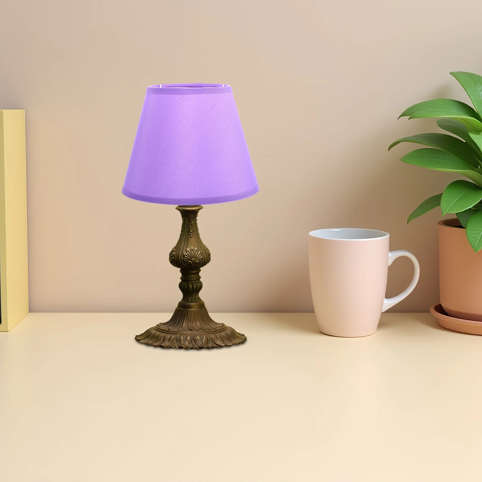 

Cloth Iron Lamp Shade Replacement for Table Desk Floor Lamp Household Light Cover Modern Simple Design Bedroom Living Room Decor