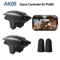 AK05 Mobile Phone Game Trigger 6 Fingers L1R1 Fire Aim Shoot Button Gamepad Joystick for IOS Android PUBG Assist Gaming Console