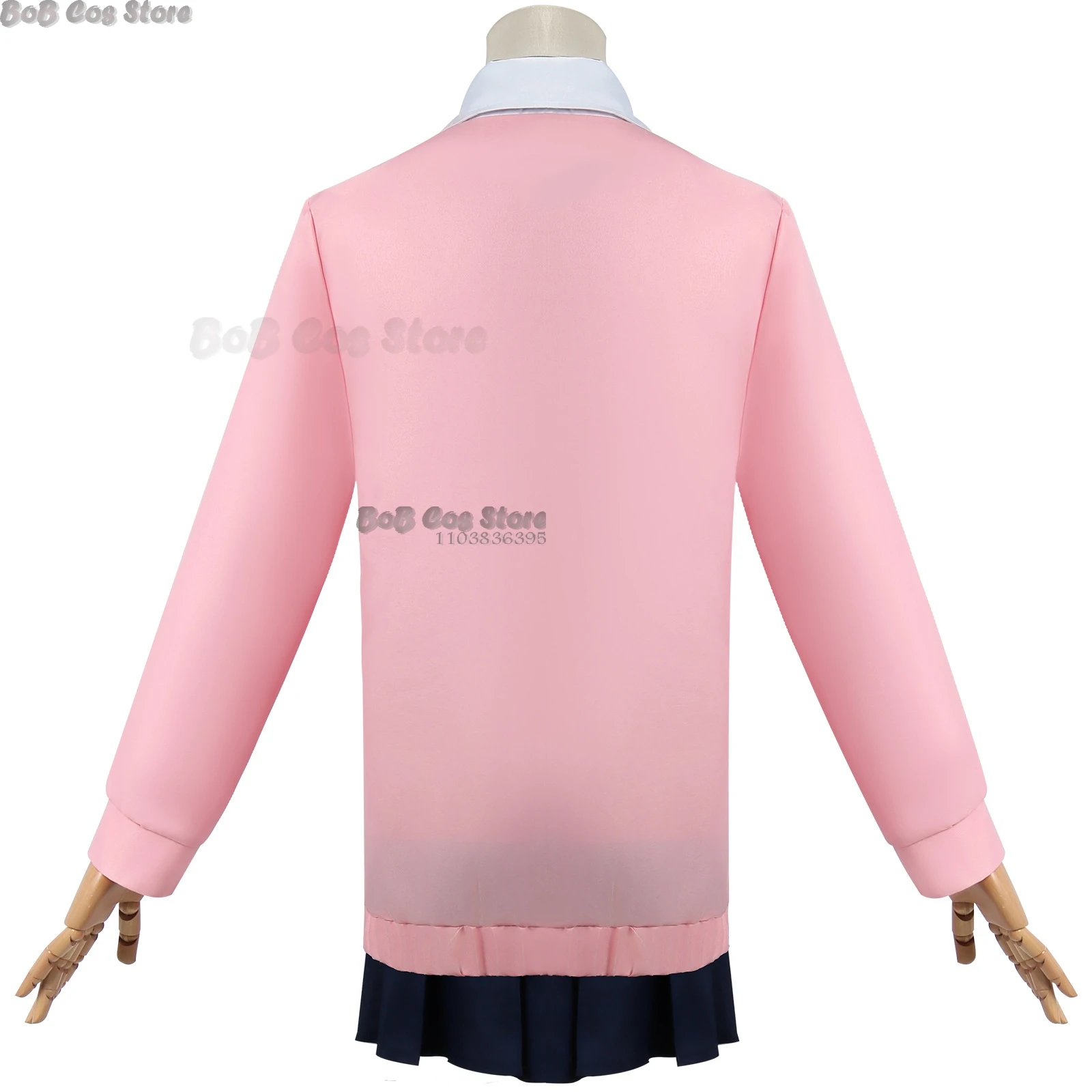 Momo Ayase Momo dandaan Costume Cosplay Prop parrucca ragazze Jk uniformi scolastiche abiti rosa Outfit donna Roleplay Halloween Party Suit