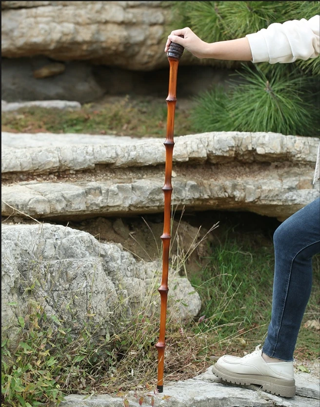 Exclusive Sales of Expensive Bamboo Walking Sticks Monk Staff Woodworking Craft