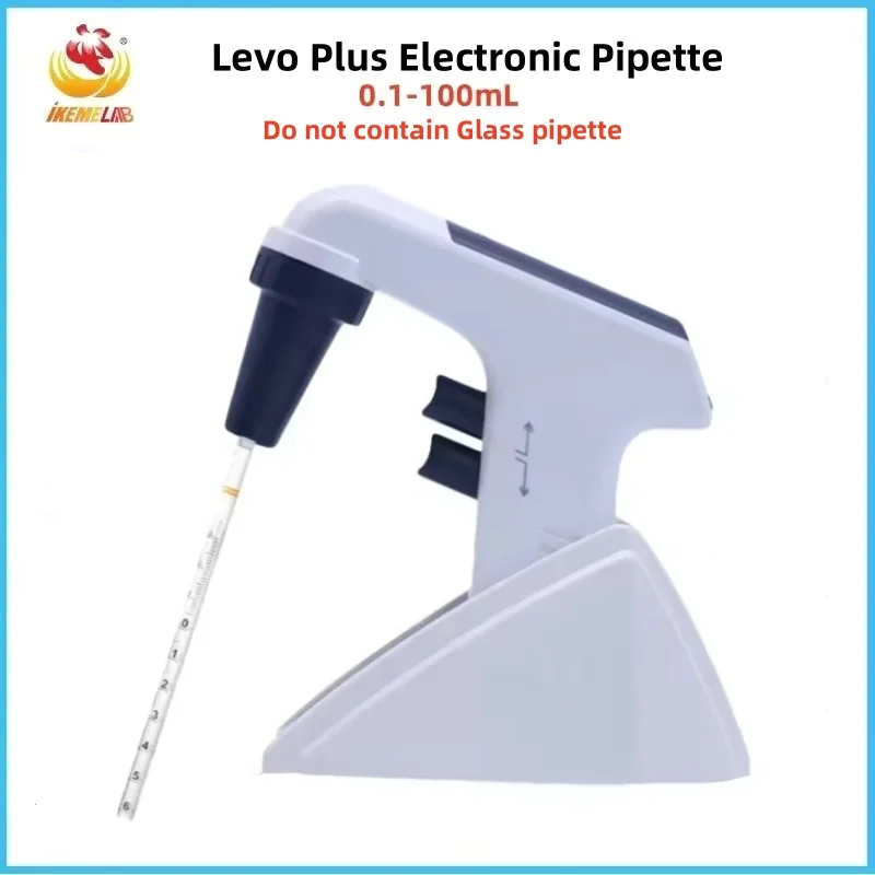WEIAI Large Capacity Electric Pipette 0.1-100ml Automatic Laboratory Pipette LCD Display Electronic Pipeta 100ml Lab Equipment