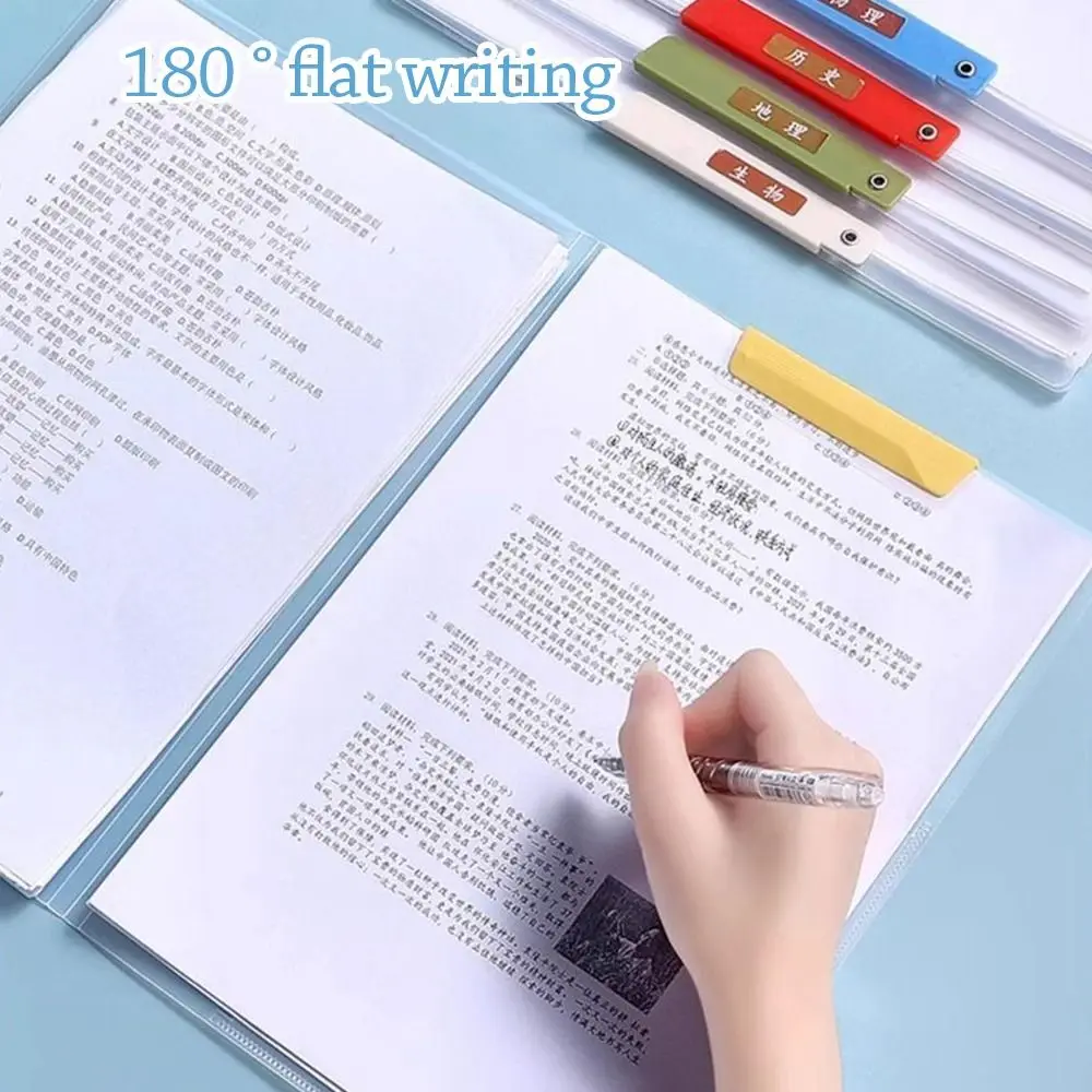 

Водонепроницаемая папка-файл с двойными зажимами, открывающаяся сбоку, для документов формата А3/А4, для школы и офиса