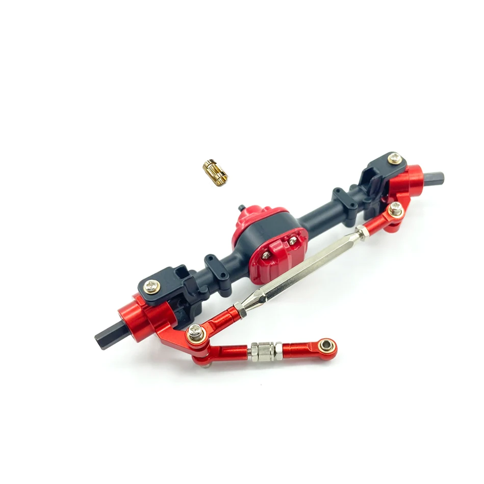 สำหรับ MN78 MN82เพลาหน้าและหลังโลหะพร้อมปลอกเพลาขนาด3มม. ถึง4มม. 1/12 mobil RC