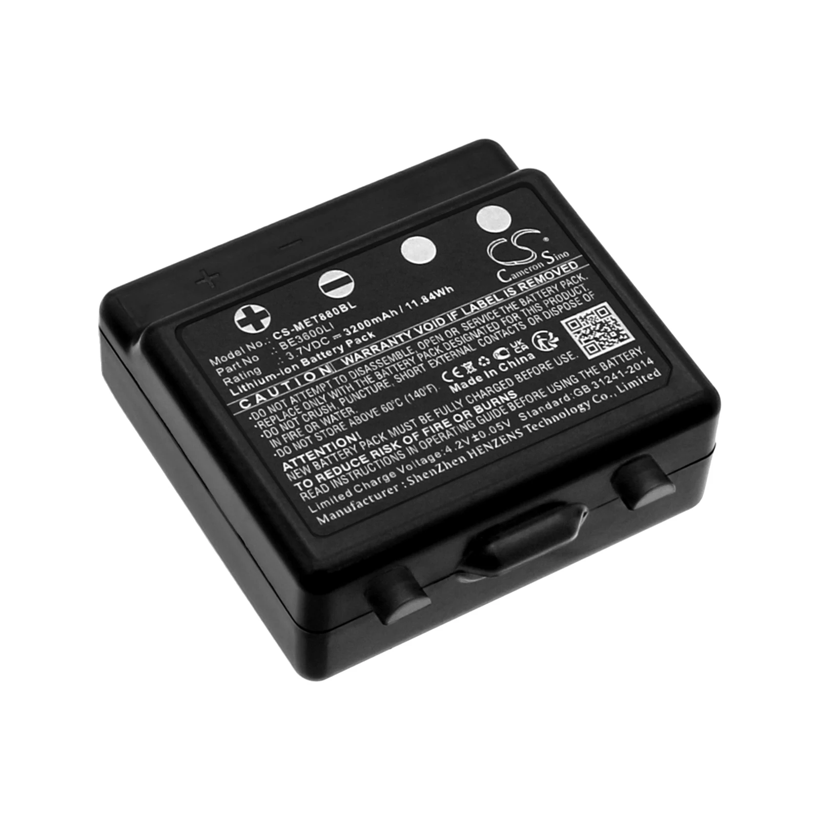 CS Replacement Battery For IMET M880 KRON,ZED,THOR2,ZEUS2 BE3600LI,AS106,BE3600 3200mAh / 11.84Wh Crane Remote Control