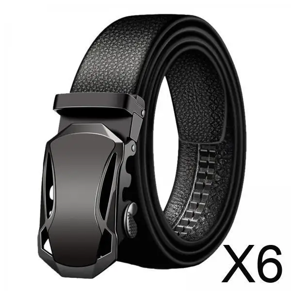 

Мужской кожаный ремень с храповым механизмом шириной 1–1/2 дюйма, элегантный профессиональный деловой ремень с скользящей пряжкой для офисной одежды