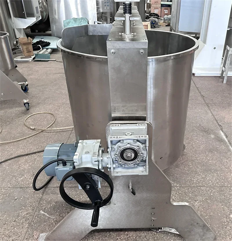 100L Natte Cacaosteenmolen Verwerking Chocolade Melanger Raffinaderij Slijpmachine