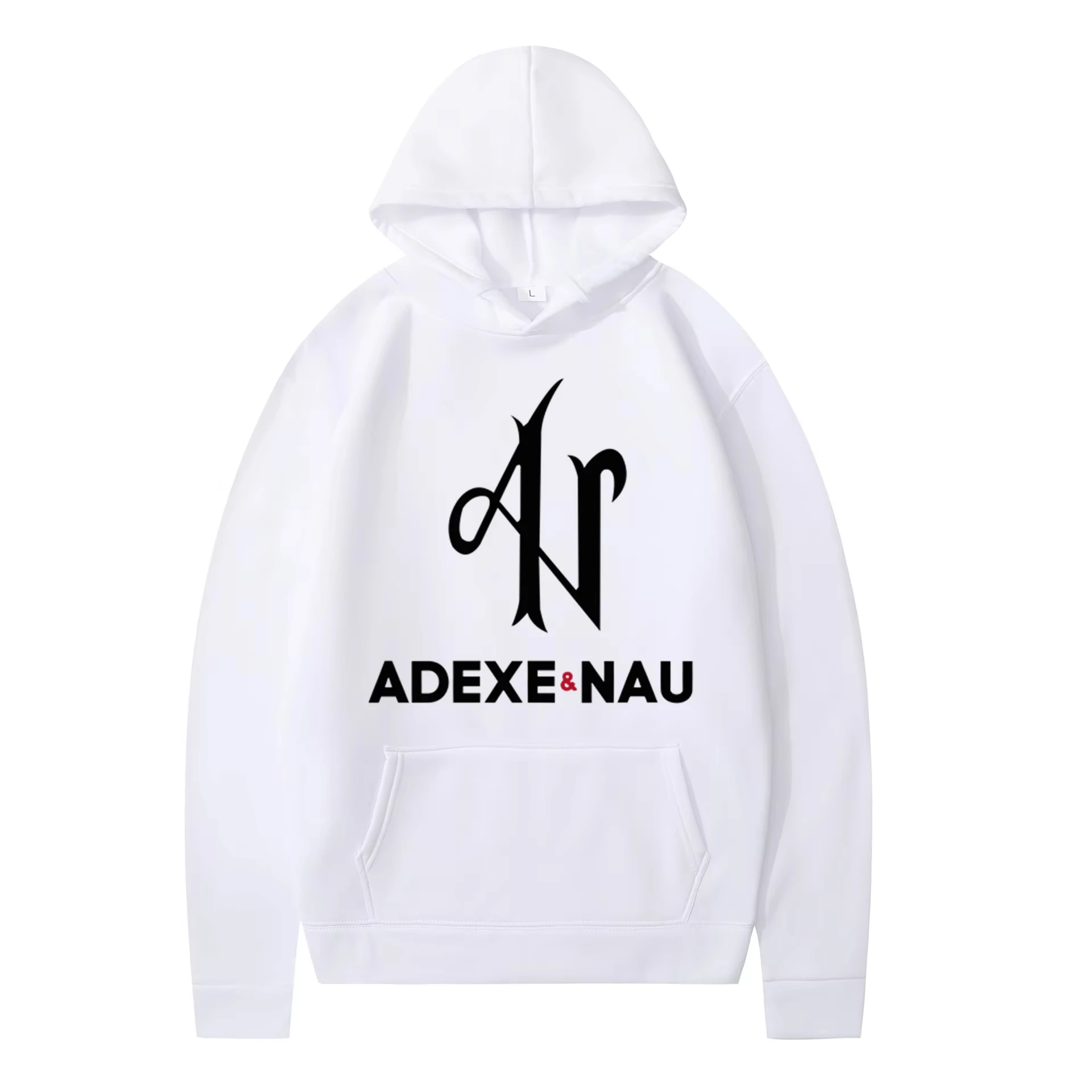 

New 2024 hot selling ADEXE&NAU combination peripheral men's and women's hooded casual hoodie, fashionable sports hoodie, streetw