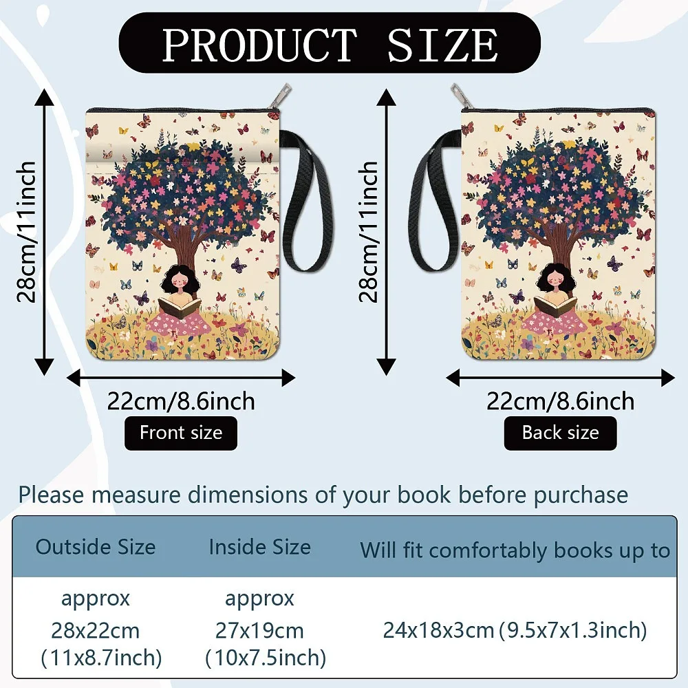 Cloth Book Cover Notebook Wraps Rectangle Tree 280x220mm