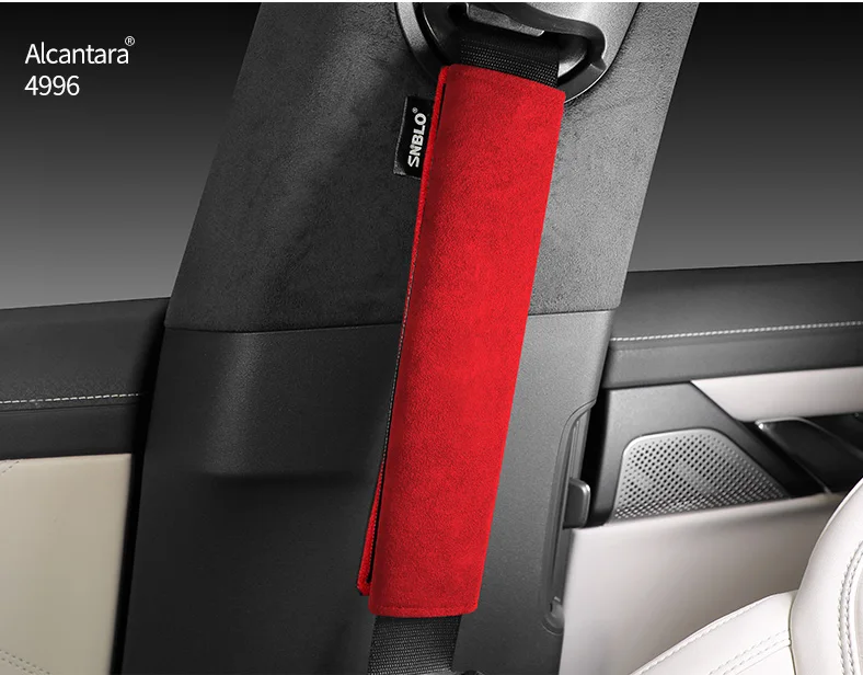 Für Subaru BRZ Legacy SIT Forester Crosstrek Innenraumzubehör Autosicherheitsgurte Schulterprotektor Abdeckung Wildleder-Verkleidung – Detail 12