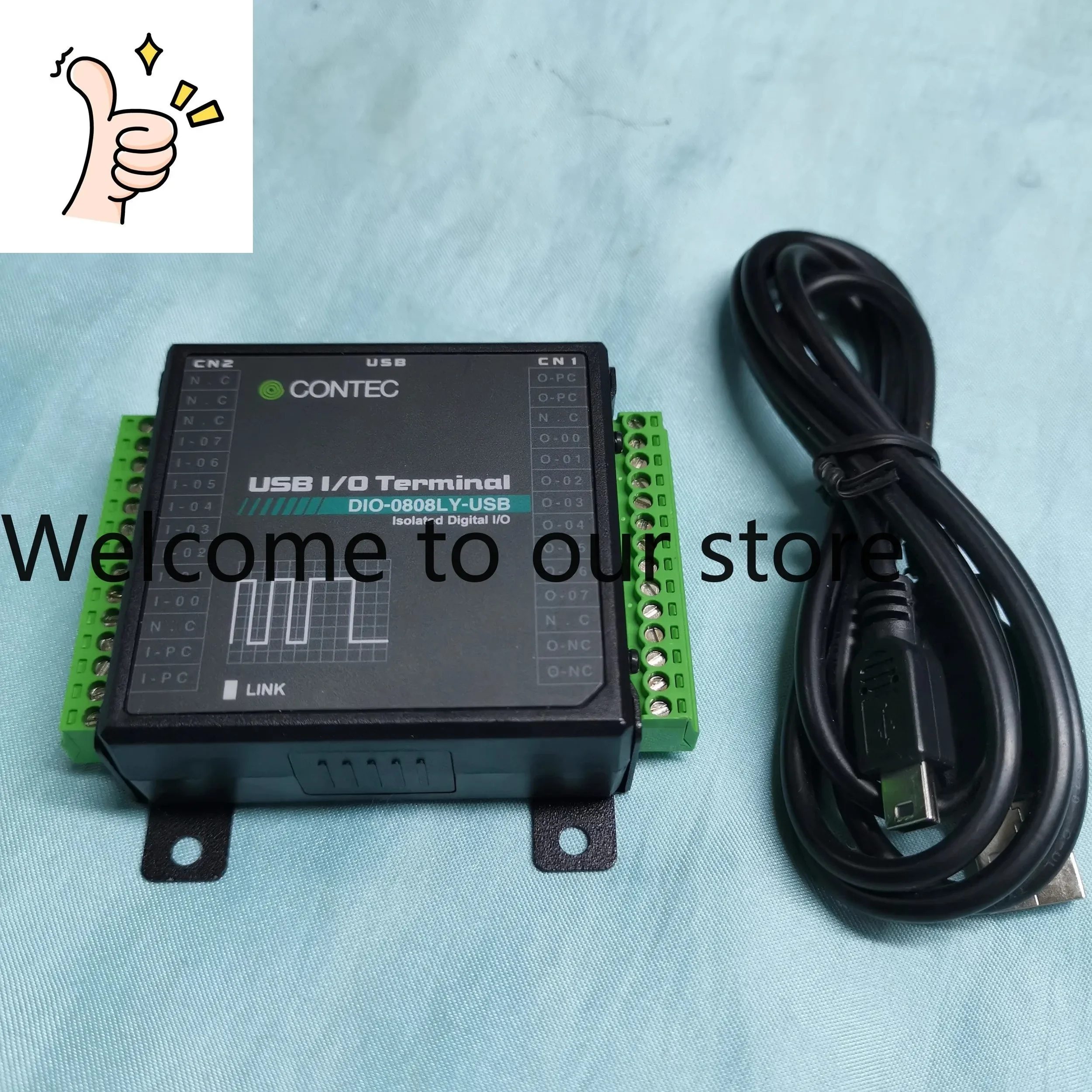 CONTEC's DIO-0808LY-USB Communication Communication Signal, The Data Collection Card Can Be Invoiced In Stock