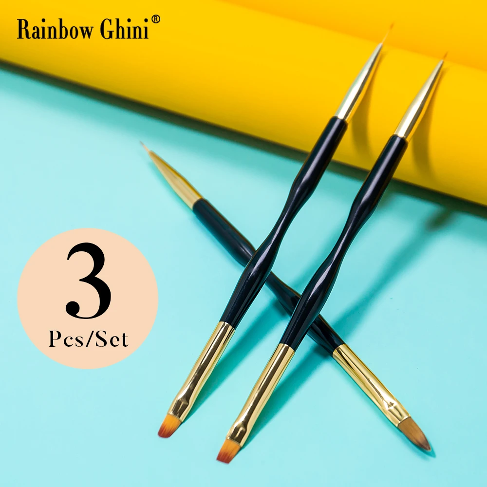 ชุดแปรงเพ้นท์เล็บ Rainbow Ghin - Detailing Brush Set บทวิจารณ์และราคา