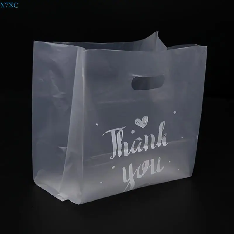 

X7XC Storage Bag Thank You Bag Baking Packaging Bag Easy to Use Bread Hand Bag