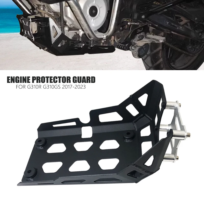 Plate Engine Protector Guard Chassis Protection Cover For BMW G310R G310GS G310 G 310 R GS 2017-2023 2022 2021 2020 Motorcycle