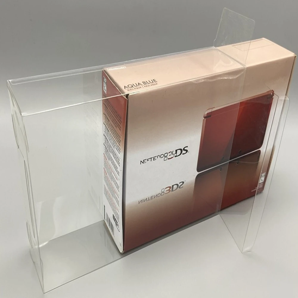 Transparent Box Protector For Nintendo 3DS Console Game Shell Collect Boxes Clear Display Case