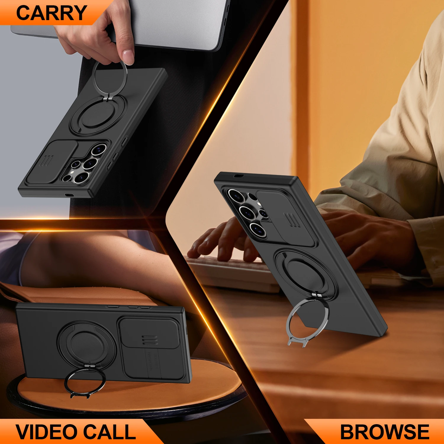 Precise Cutotus Hard Lens Protection Case for Samsung Galaxy S26 Ultra S24 Plus S25 S23 S22 Ultra Cell Phone Accessories