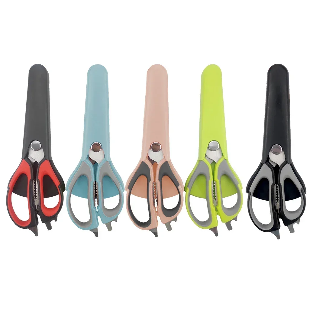 Kitchen Scissors Multi-function Seafood Scissors Detachable Chicken Bone Scissors Easy To Clean Cooked Kitchen Supplies