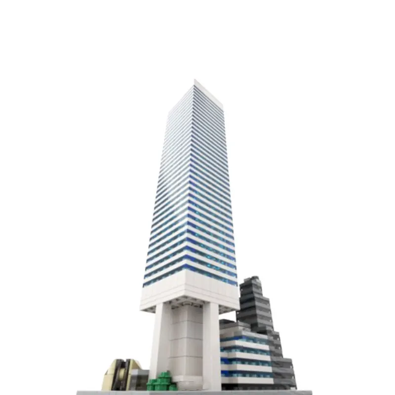 

MOC-150550 1110 шт. креативное современное здание DIY сборка мелких частиц строительный блок развивающая игрушка модель подарочный набор орнаментов