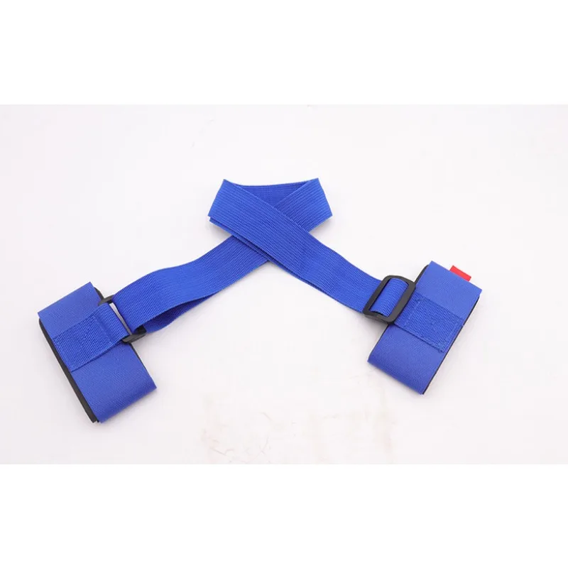 1PC 120 センチメートルスキーキャリーストラップ雪のベロア Eva ダブル固定スレッドバックオーバーショルダースケートボードショルダーストラップアウトドアスポーツ