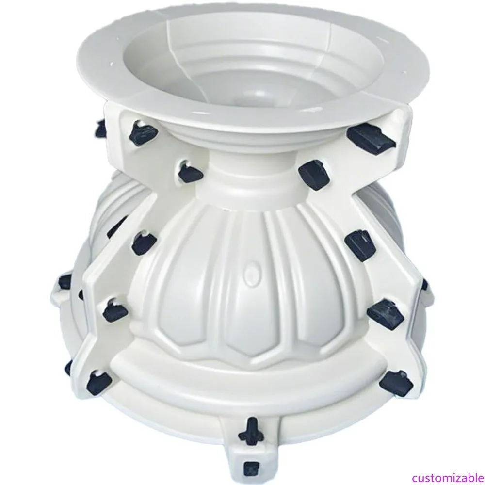 

Large Durable ABS Concrete Planter Molds for Outdoor and Indoor Flower Pots