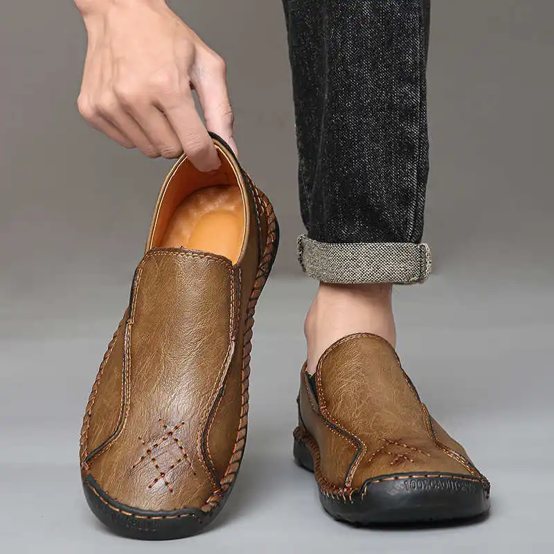 Thick Heel With Lacing Men Brown Boots Golf Men's Sneakers 45 Size Luxury Shoes Men Sneakers Sport Excercise New Collection
