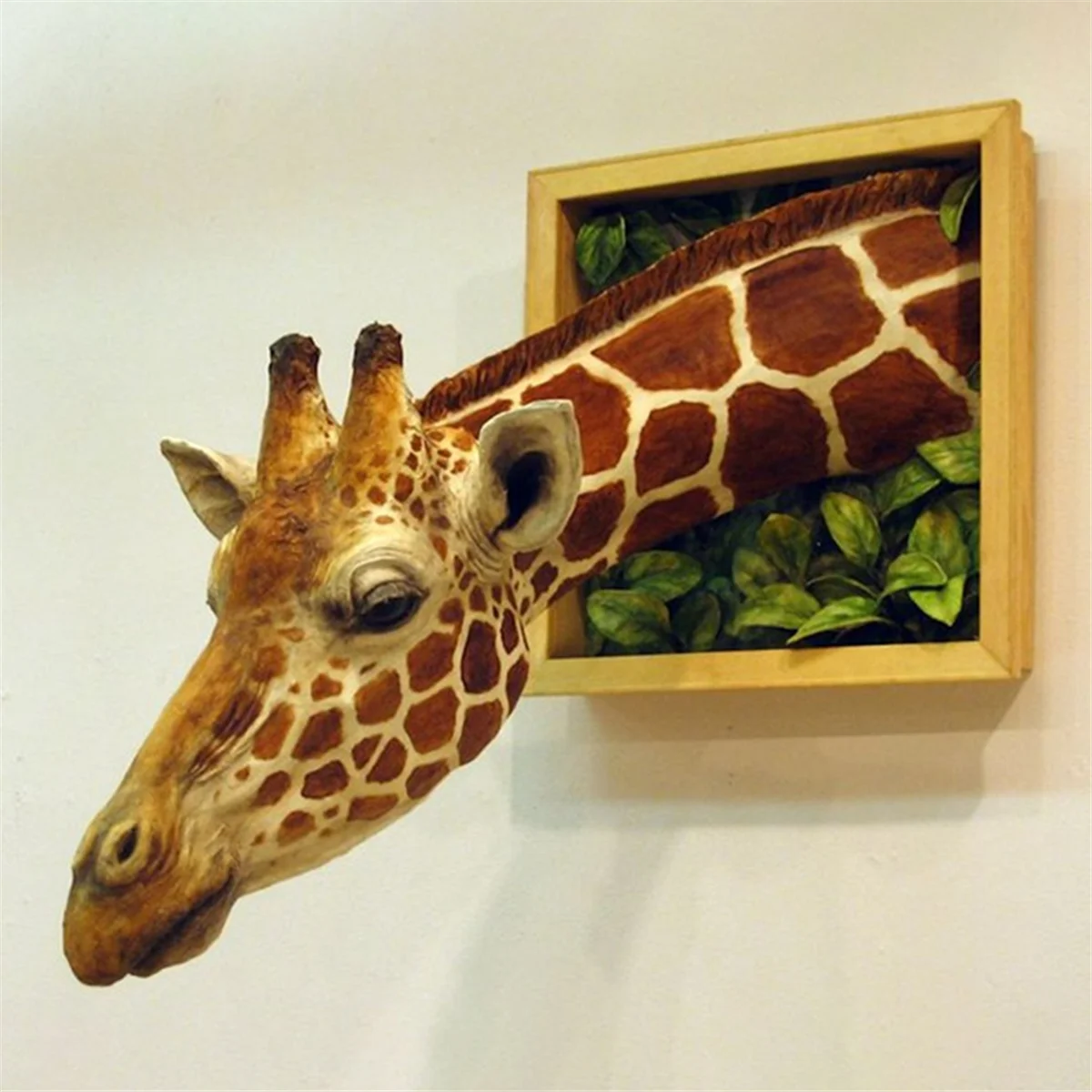 Fantast Costumes Giraffe Wall Mounted Foam Sculpture Hanging Animal Decor Bedroom Decoration Kid Gifts