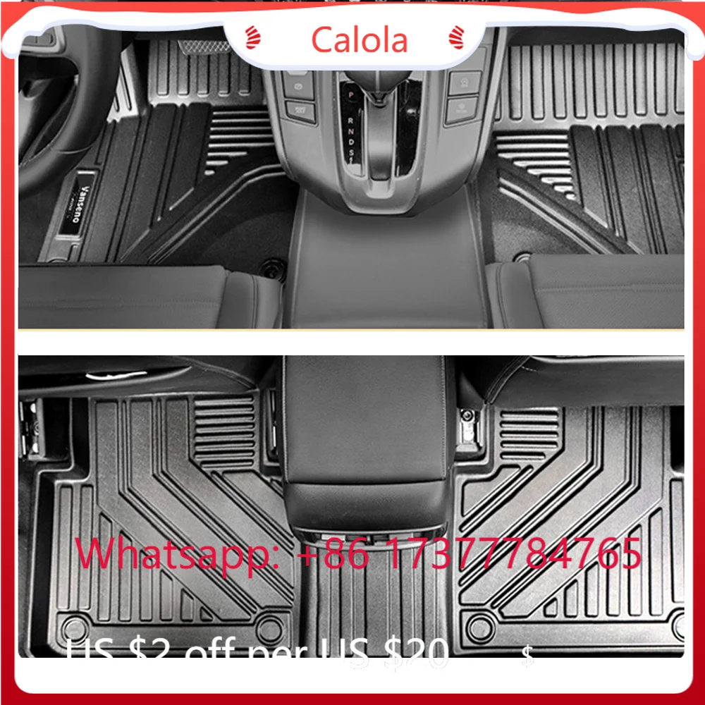 TPE Car Floor Mats for X2 U10 sDrive20i iX2 (2024-2026) | Waterproof All-Weather Interior Liners & Trunk Carpet