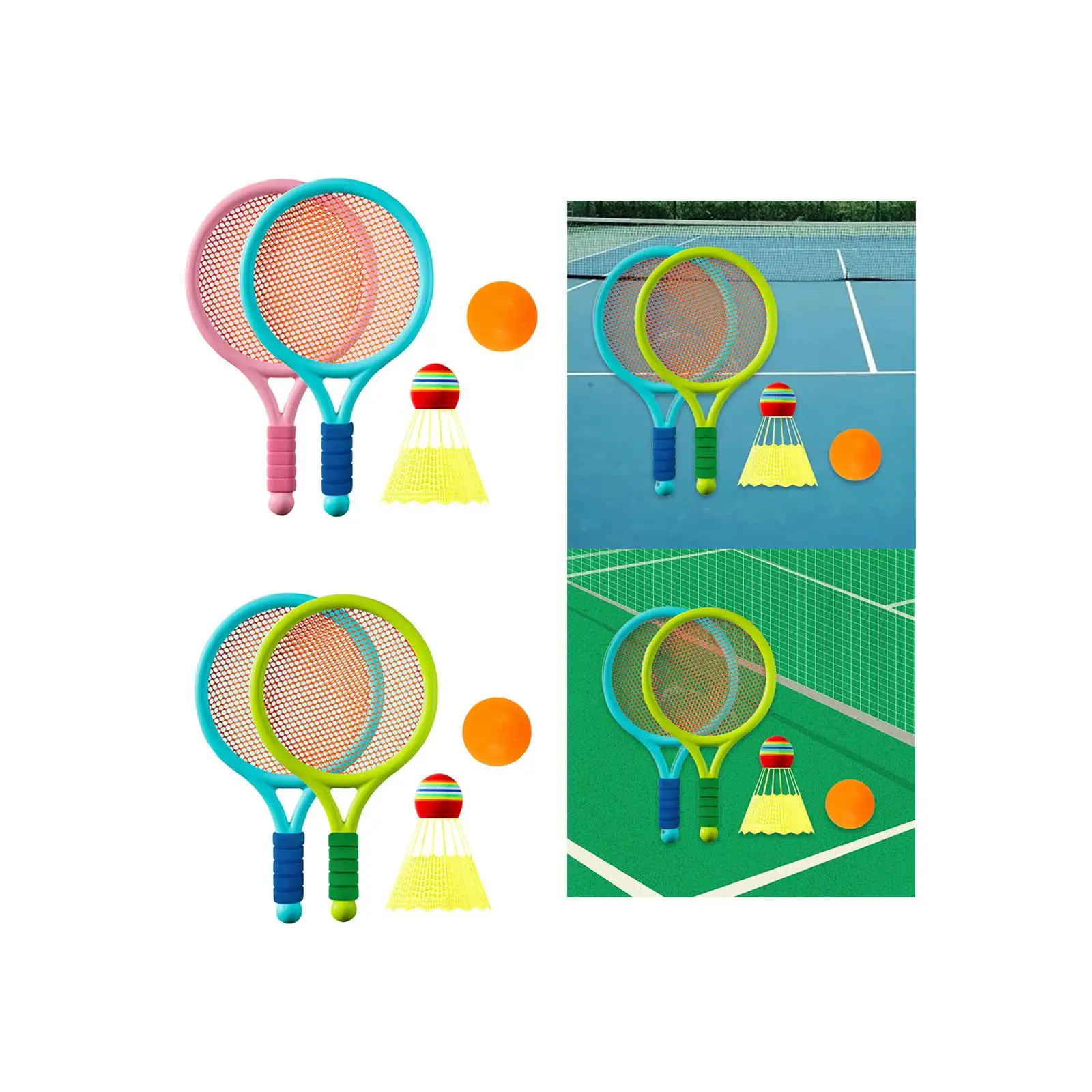 Kinder Badminton Tennis Set Tennis schläger für Kinder zum Training von Strands pielzeug