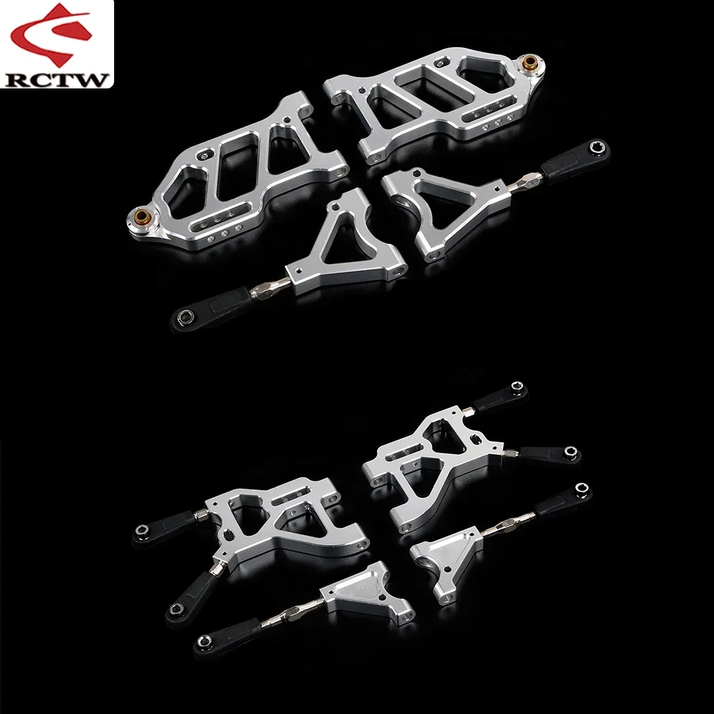 

CNC Metal Front or Rear Suspension Kit for 1/6 FG Monster Hummer Truck ROFUN ROVAN Big Monster RC CAR Toys PARTS