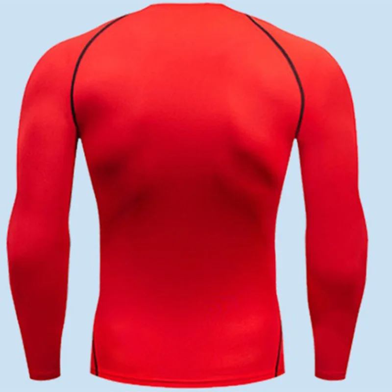 Men's Slim Fit Fashionable Fitness Sportswear 2026 T-Shirt Pattern Top Tight Training Suit Compressed Running Basketball Gear