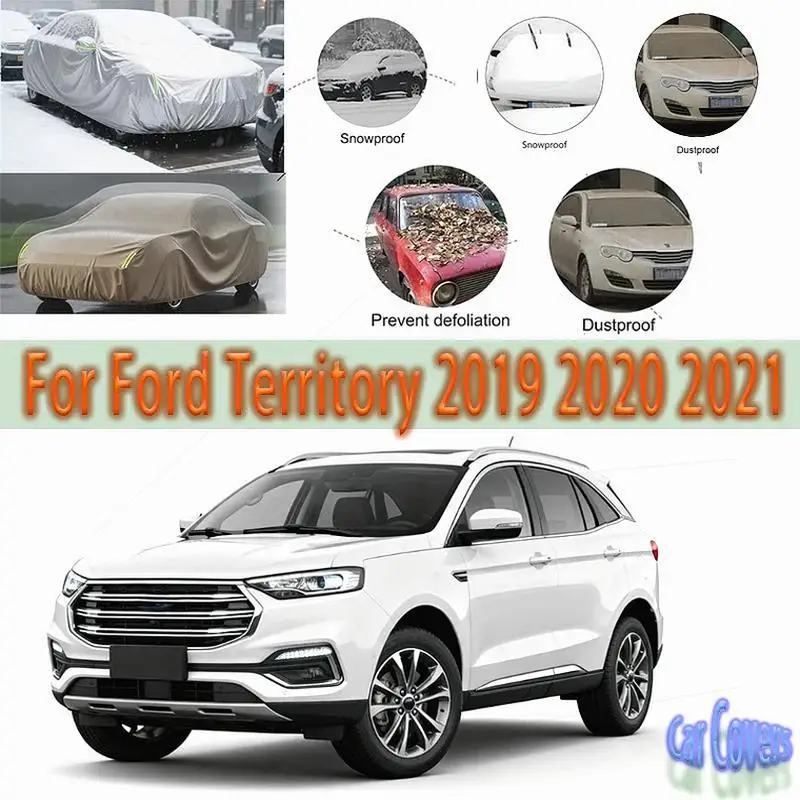 

For Ford Territory 2019 2021 Outdoor Protection Full Waterproof Dustproof Exterior Covers Sunshade Covers Car Covers