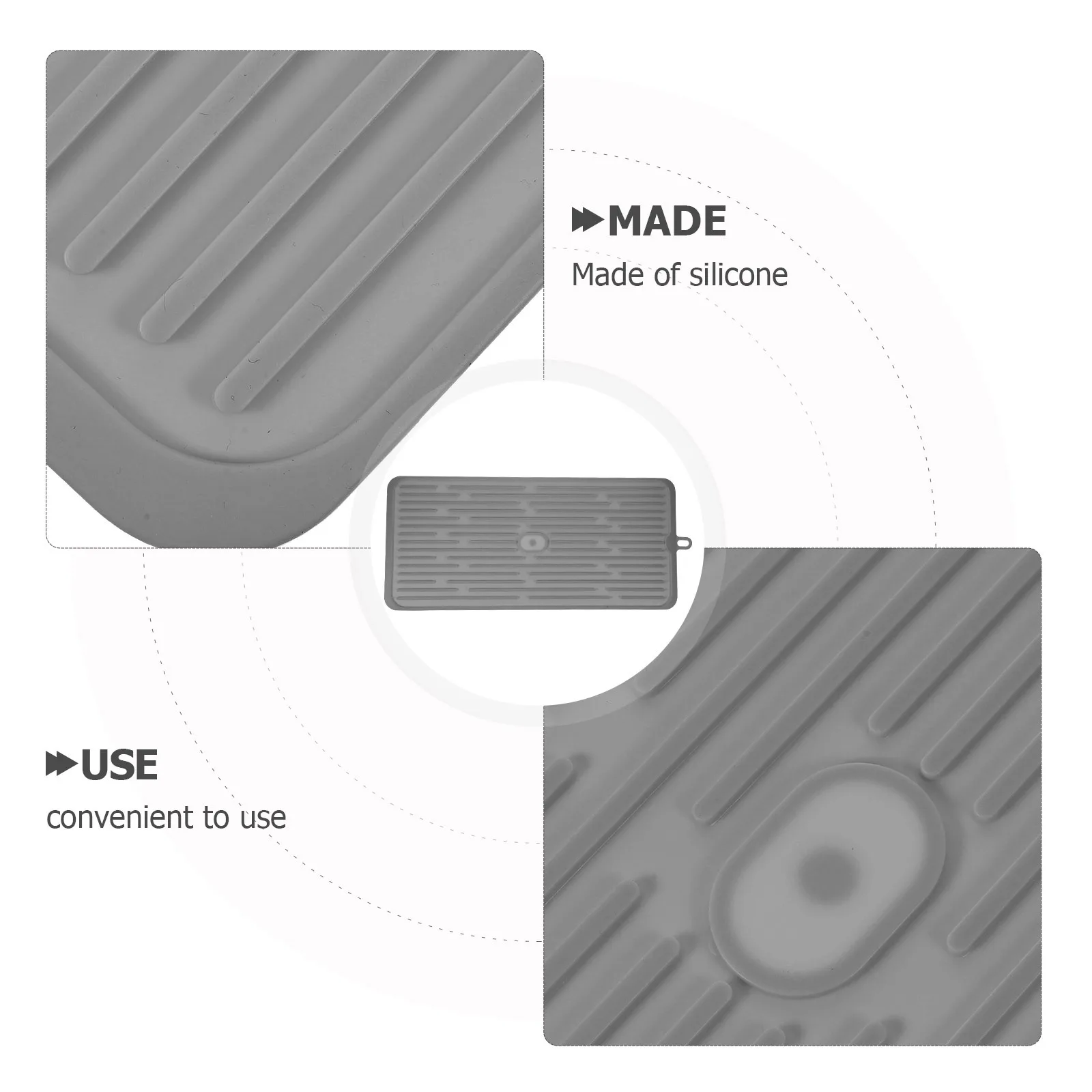 

Waterproof Silicone Pet Food Mat Non-Slip Dog Cat Feeding Placemat Puppy Food Bowl Pad Indoor Spill Proof Mat Dog Feed Placemat