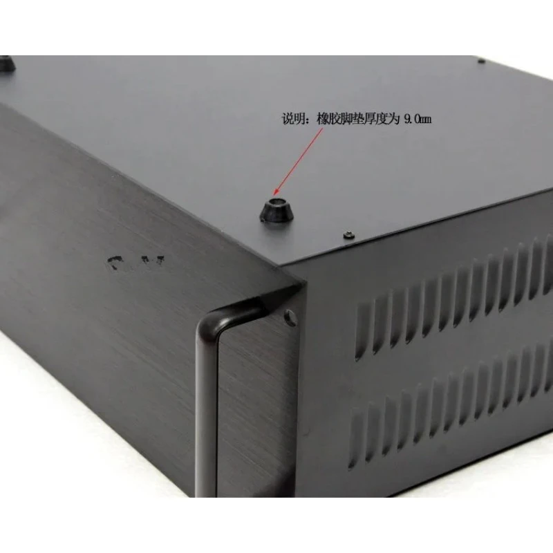 Chassis power communication server chassis for 425*170*350 mm black 19 inch 4U project DIY chassis data switch box