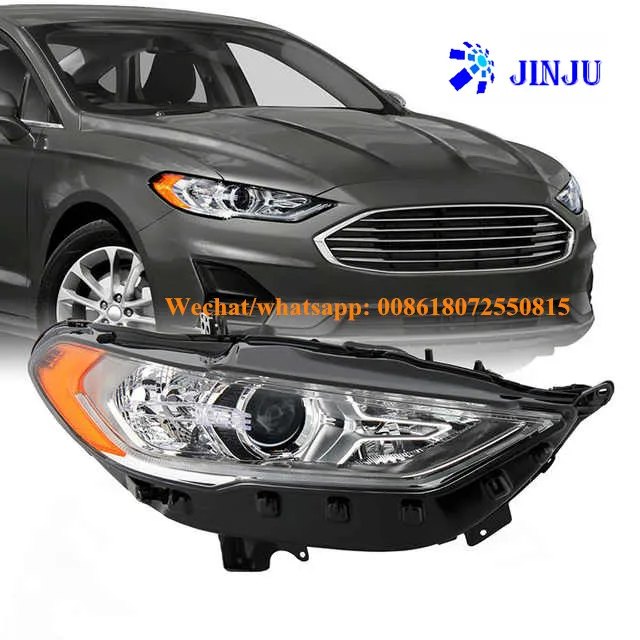 Original halogen HID Xenon LED car headlights with dynamic headlamp for Ford Fusion 2017 2018