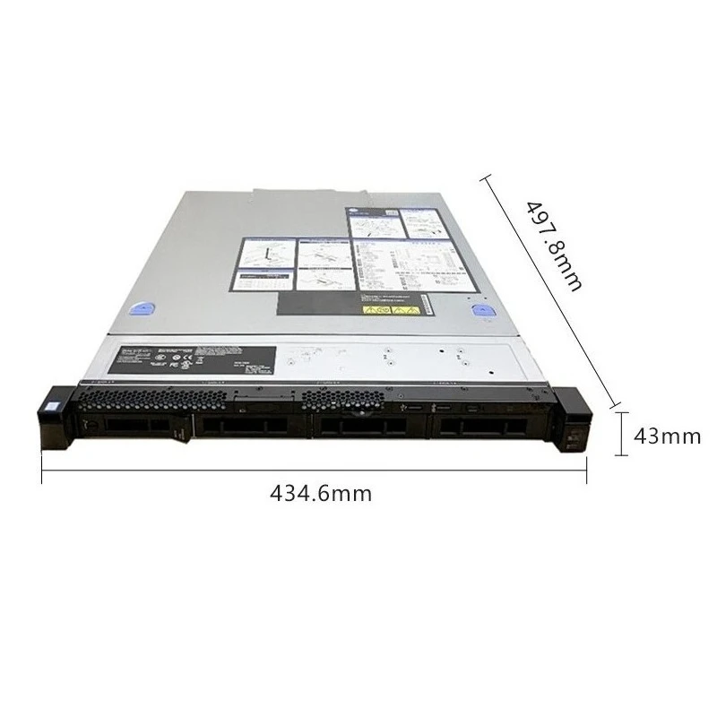 Server SR258 E-2224 16G Desktop 1U Rack Server Host