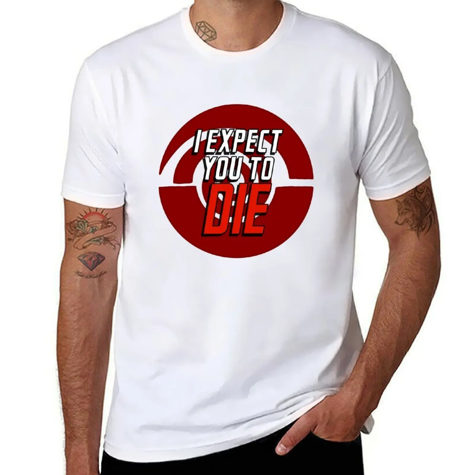 

I Expect You to Die Logo - IEYTD T-Shirt men t shirt cotton 100% man t shirt luxury T-Shirt