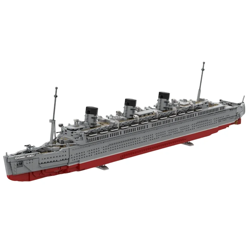 

3657pcs MOC RMS Queen Mary WWII Creator Model Building Blocks Construction Toy Christmas Gifts DIY Creative Idea Education Brick
