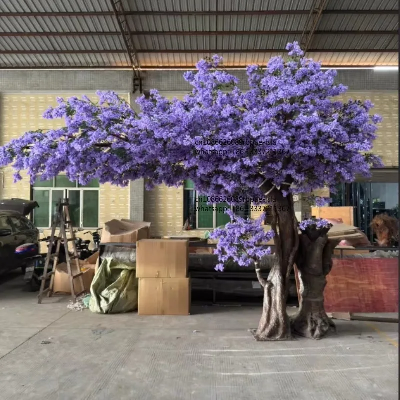 New Large Artificial Cherry Blossom Tree 3.6m High 6m Wide Fake Flower Tree for Wedding Event Party Shop Mall Home Decoration