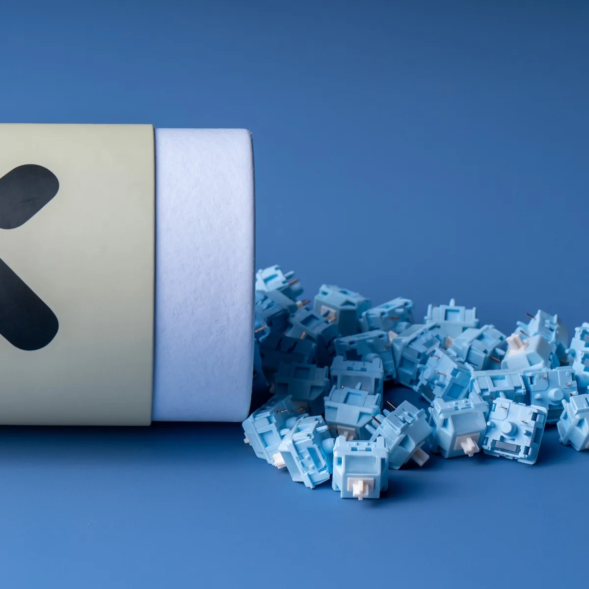 요구르트 R2 리니어 스위치 프리-루브드 5핀 핫스왑 가능 POM 스템 HMX (MX 기계식 키보드용)