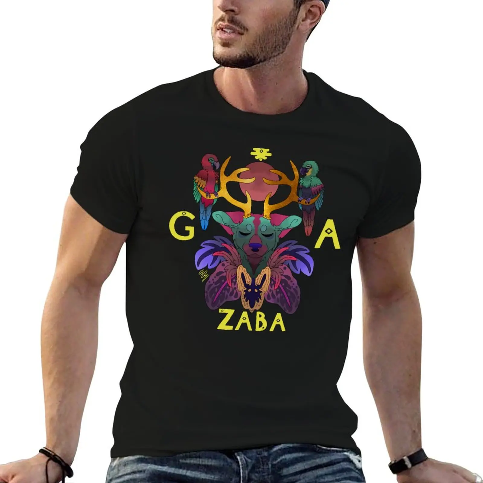 T-shirt léger grande taille Glass Animals Zaba Cover Interpretation